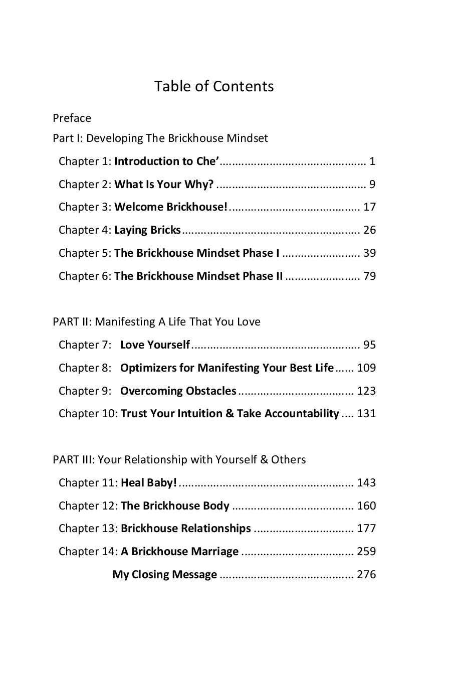 Brickhouse Mindset- Paperback Book